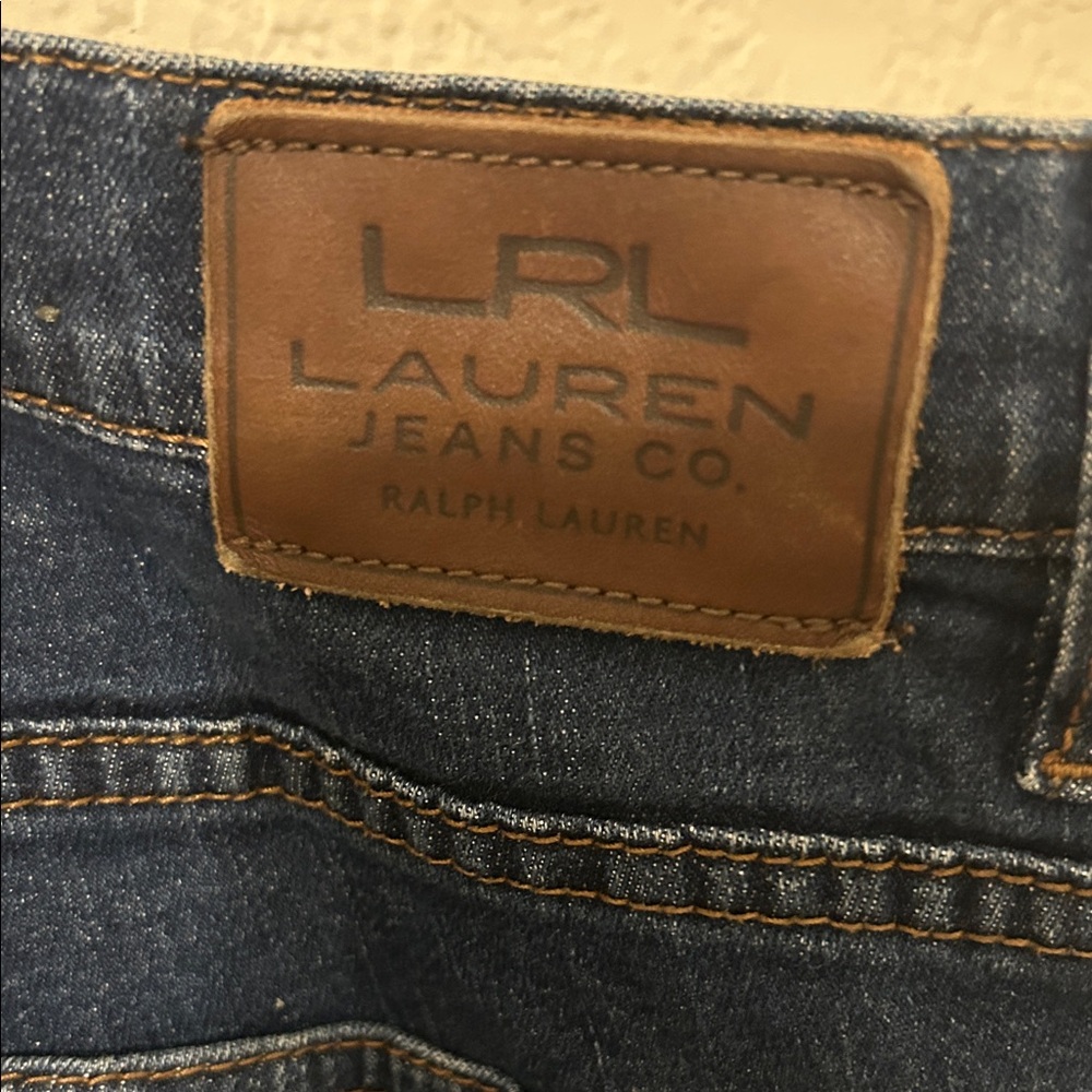 Lauren Ralph Lauren Navy Straight Leg Jeans - Picture 7 of 11